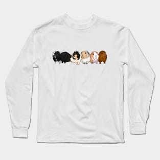 The Bad Boars and Bea from @ladypigford Sticker Long Sleeve T-Shirt